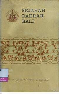 Image of Sejarah Daerah Bali