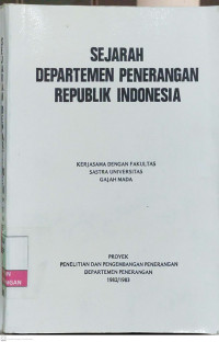 Image of Sejarah Departemen Penerangan Republik Indonesia