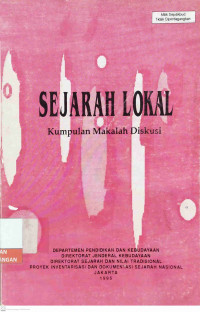 Image of Sejarah Lokal - Kumpulan Makalah Diskusi