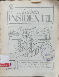 Image of Siaran Insidentil No. 09