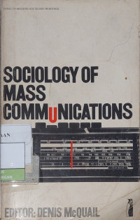 Image of Sociology of Mass Communications
