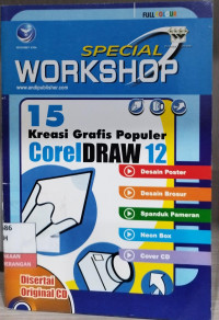 Image of Special Workshop 15 Kreasi grafis populer corel Draw 12
