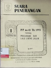Image of Suara Penerangan  : PP No. 43 Th. 1993
