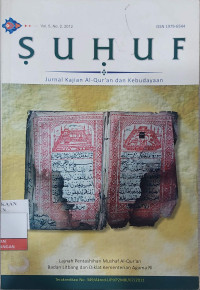 Image of Suhuf: Jurnal Kajian Al-Qur'an dan Kebudayaan Vol. 5, No. 2, 2012