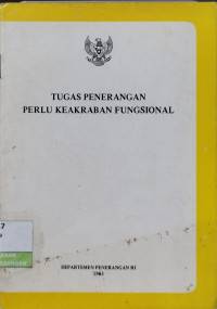 Image of Tugas Penerangan Perlu Keakraban Fungsional