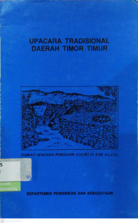 Image of Upacara Tradisional Daerah Timor Timur