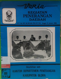 Image of Varia Kegiatan Penerangan Daerah Triwulan III Tahun 1992/1993