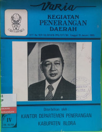 Image of Varia Kegiatan Penerangan Daerah Triwulan IV Tahun 1992/1993