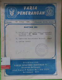 Image of Varia Penerangan No. 12 Tahun 1993