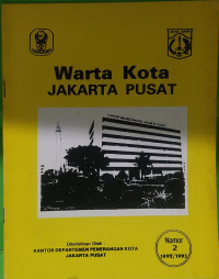 Image of Warta Kota Jakarta Pusat No. 2 1992/1993