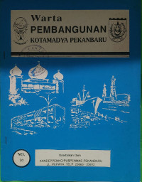 Image of Warta Pembangunan Kotamadya Pekanbaru No. 10/IV/1992/93