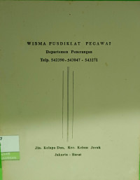 Image of Wisma Pusdiklat Pegawai Departemen Penerangan